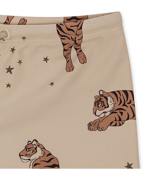 Konges Slojd Costume Pantaloncino Aster - Tiger - con Laccio in Vita - UPF 50+ Boxer Mare
