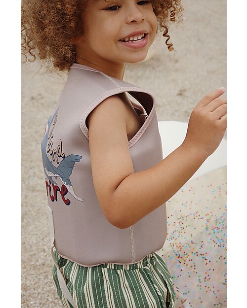 Konges Slojd Costume Pantaloncino Seer Asnou - Pasture Stripes - con Laccio in Vita Boxer Mare