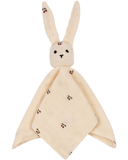 Konges Slojd Doudou Coniglietto - Cherry - 100% Cotone Biologico Doudou