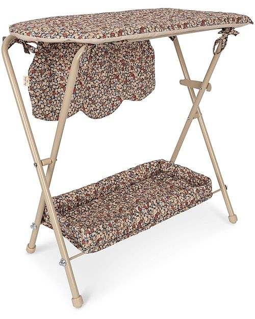 Konges Slojd Fasciatoio per Bambole - Floreale - Cotone Organico Accessori Bambole