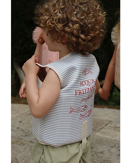 Konges Slojd Gilet da Nuoto Ellis - Stripe Bluie Costumi Interi