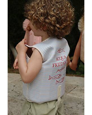 Konges Slojd Gilet da Nuoto Ellis - Stripe Bluie Costumi Interi