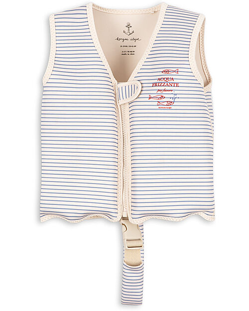 Konges Slojd Gilet da Nuoto Ellis - Stripe Bluie Costumi Interi