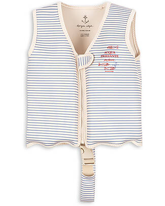 Konges Slojd Gilet da Nuoto Ellis - Stripe Bluie Costumi Interi