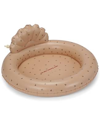 Konges Slojd Irrigatore Gonfiabile a Forma di Conchiglia - Cherry Blush - 62x29 cm Piscine Gonfiabili