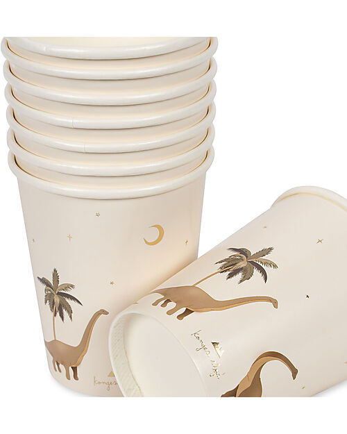 Konges Slojd Kit per festa di Compleanno - Tema Dinosauro -  Carta Certificata FSC™ Decorazioni da Parete