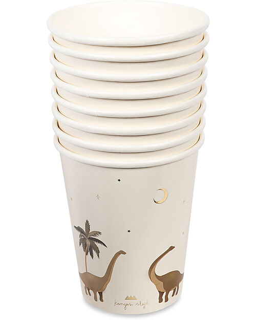 Konges Slojd Kit per festa di Compleanno - Tema Dinosauro -  Carta Certificata FSC™ Decorazioni da Parete