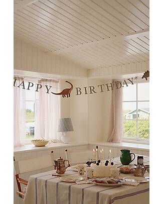 Konges Slojd Kit per festa di Compleanno - Tema Dinosauro -  Carta Certificata FSC™ Decorazioni da Parete