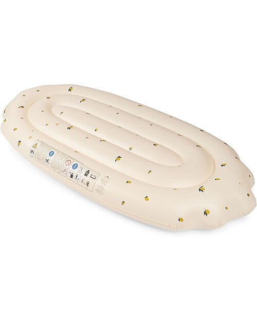 Konges Slojd Materassino Gonfiabile AYO - Lemon - Lunghezza 165cm Giochi da Spiaggia