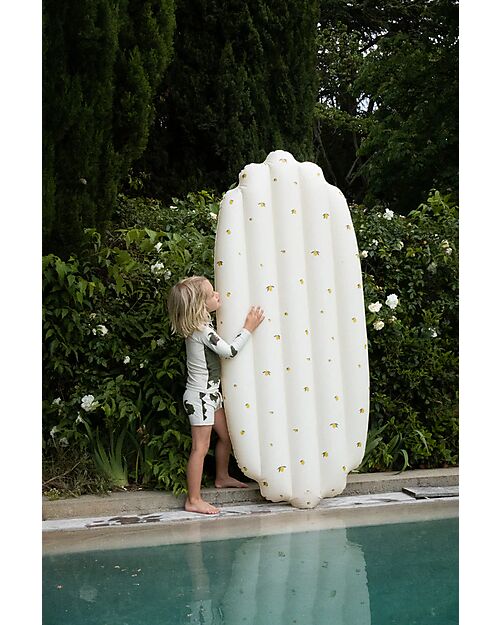 Konges Slojd Materassino Gonfiabile AYO - Lemon - Lunghezza 165cm Giochi da Spiaggia