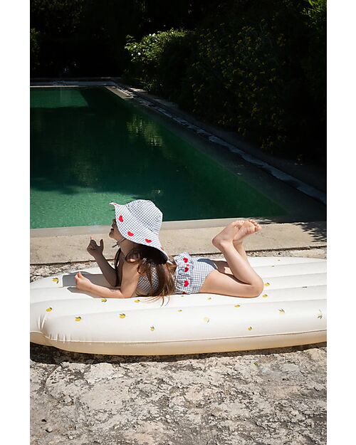 Konges Slojd Materassino Gonfiabile AYO - Lemon - Lunghezza 165cm Giochi da Spiaggia