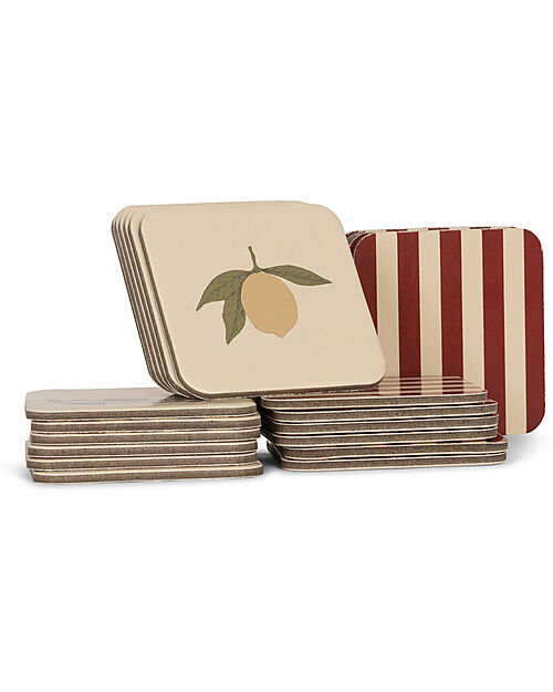 Konges Slojd Memory in Cartone FSC - Beige - 24 pezzi Memory