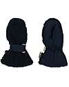 Konges Slojd Muffole Teddy con Moschettone - Blu Scuro - Nylon Guanti