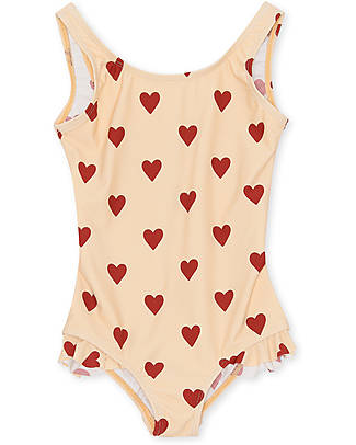 Konges Slojd Nomi Costume - Mon Grande Amour - Filtro UPV 50+ - da Plastica Riciclata! Costumi Interi