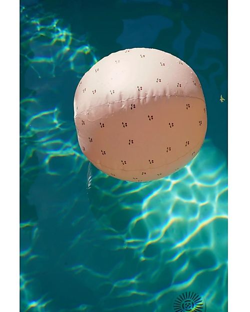 Konges Slojd Palla Gonfiabile - Cherry - Perfetta per la Spiaggia Giochi da Spiaggia