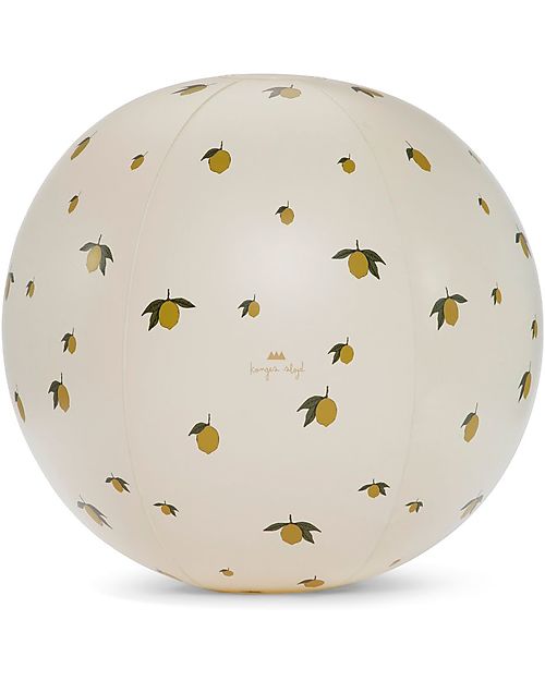 Konges Slojd Palla Gonfiabile - Lemon - Diametro 65cm - PVC Giochi da Spiaggia