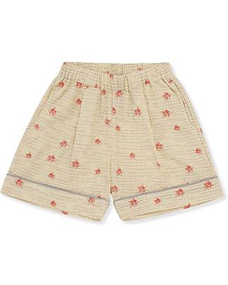 Konges Slojd Pantaloncino Bitsy - Goldie - 100% cotone seersucker Pantaloni Corti