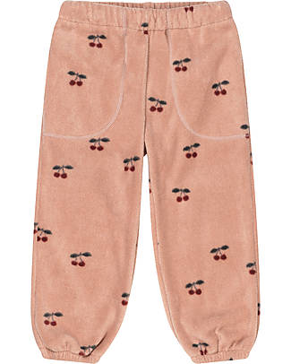 Konges Slojd Pantaloni Hezla - Cherry Blush - 100% Pile Polare Pantaloni Lunghi