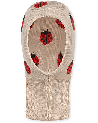 Konges Slojd Passamontagna Belou - Coccinella - 100% Lana Merino Cappelli Invernali
