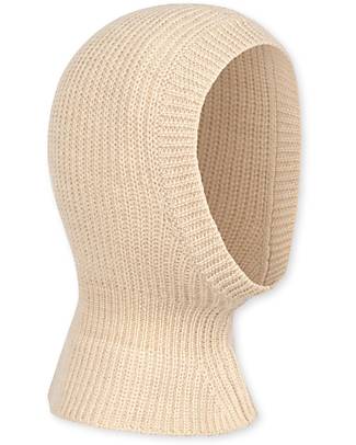 Konges Slojd Passamontagna Vitum - Almond Milk - 100% Lana Merino Cappelli Invernali