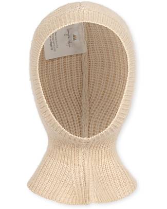 Konges Slojd Passamontagna Vitum - Almond Milk - 100% Lana Merino Cappelli Invernali