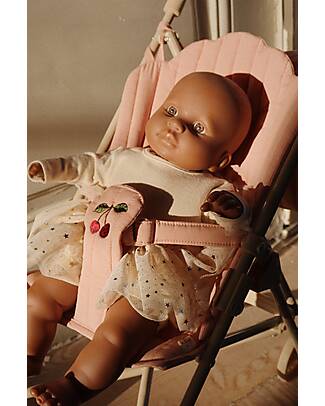 Konges Slojd Passeggino per Bambole - Rosa Mogano - 100% Cotone Bio Accessori Bambole