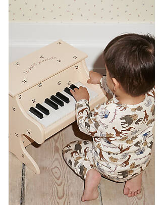 Konges Slojd Pianoforte Giocattolo - Cherry - Legno di Faggio FSC Strumenti Musicali