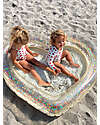 Konges Slojd Piscina Gonfiabile a Cuore - Blush Transparent - Adatto da 3 anni - PVC Piscine Gonfiabili