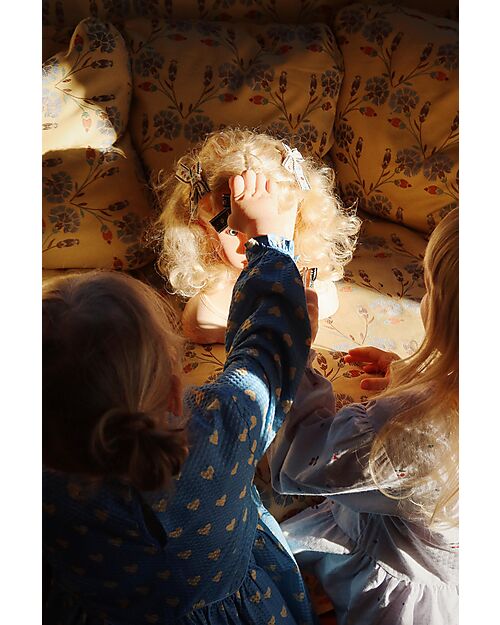 Konges Slojd Salone per Parrucchieri con Bambola in Vinile e Accessori Accessori Bambole