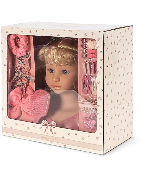 Konges Slojd Salone per Parrucchieri con Bambola in Vinile e Accessori Accessori Bambole