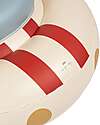 Konges Slojd Salvagente Gonfiabile - Car - Crema - Adatto da 1 a 2 Anni - PVC Giochi da Spiaggia