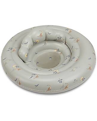 Konges Slojd Salvagente Gonfiabile - Kubi Green - Adatto da 1 a 2 Anni - PVC Giochi da Spiaggia