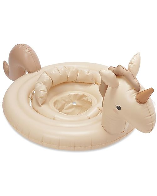 Konges Slojd Salvagente Gonfiabile per Bambini - Unicorno/Rosa - PVC ecologico e Privo di BPA Giochi da Spiaggia