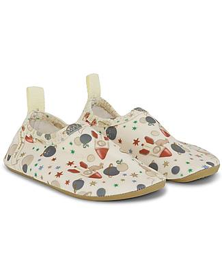 Konges Slojd Scarpe da Mare Aster - Ciel Magique Bleu - Beige - Protezione UV 50+ Scarpe