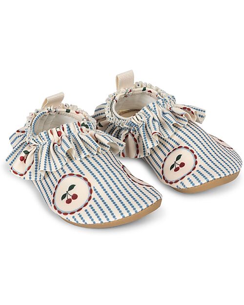 Konges Slojd Scarpe da Mare Cale - Cherry - Righe - Protezione UV 50+ Sandali