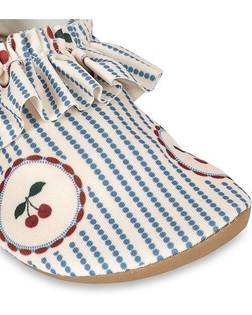 Konges Slojd Scarpe da Mare Cale - Cherry - Righe - Protezione UV 50+ Sandali