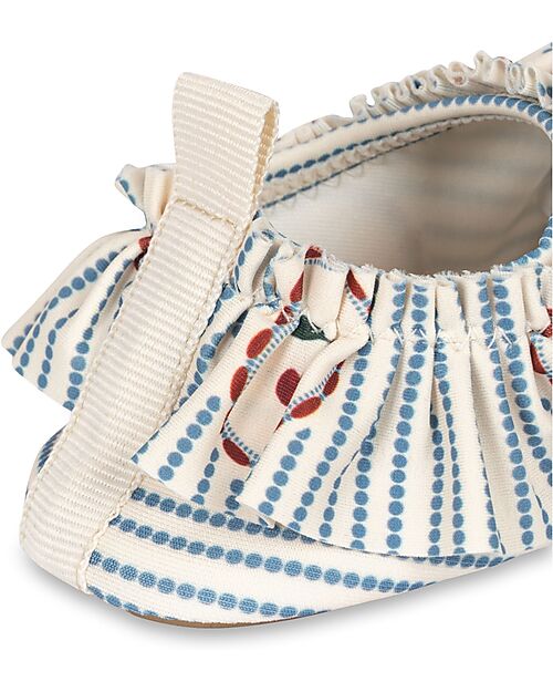 Konges Slojd Scarpe da Mare Cale - Cherry - Righe - Protezione UV 50+ Sandali