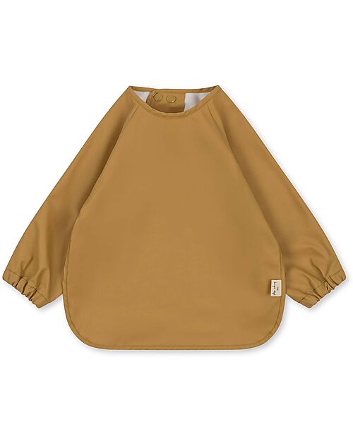 Konges Slojd Set 2 Bavaglini a Maniche Lunghe - Limone Bavagli con Maniche