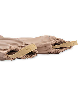 Konges Slojd Set Antipioggia Antivento - Giacca e Pantaloni - Cherry - Impermeabilità 10000mm Impermeabili