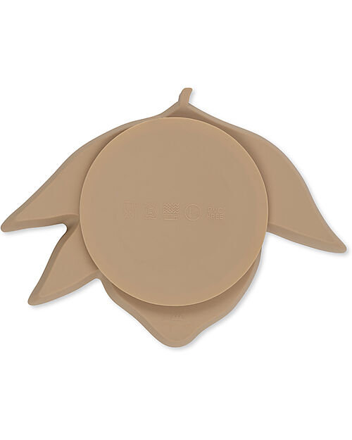 Konges Slojd Set Ciotola e Tazza - Lemon - 100% Silicone - dai 12 Mesi Piatti e Scodelle