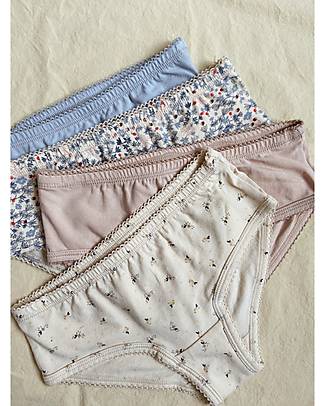 Konges Slojd Set da 4 Slip Basic - Kitty - Morbide ed Elastiche! Slip