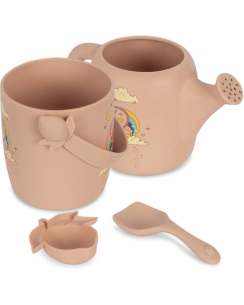 Konges Slojd Set di Giocattoli da Spiaggia - Horn stars - 100% Silicone Giochi da Spiaggia