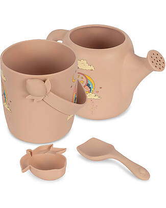 Konges Slojd Set di Giocattoli da Spiaggia - Horn stars - 100% Silicone Giochi da Spiaggia