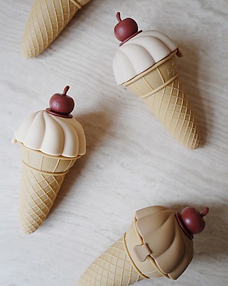 Konges Slojd Stampini in Silicone per Gelato - confezione da 4 pezzi Giochi Creativi