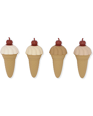 Konges Slojd Stampini in Silicone per Gelato - confezione da 4 pezzi Giochi Creativi
