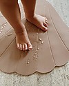 Konges Slojd Tappetino Antiscivolo per il Bagnetto - Conchiglia - Rosa - 100% Silicone Tappetini Antiscivolo