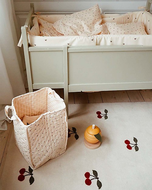 Konges Slojd Tappeto - Ciliegie - 100% Cotone Biologico Tappeti Arredo