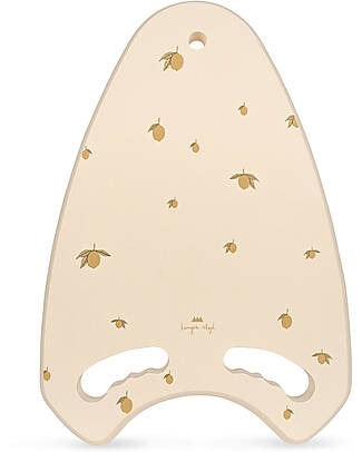 Konges Slojd Tavola Galleggiante con Maniglie - Lemon - Adatto da 3 Anni - 100% Schiuma EVA Giochi da Spiaggia