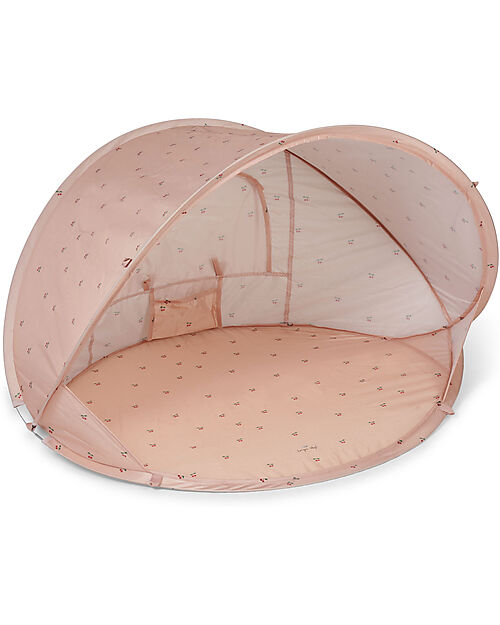 Konges Slojd Tenda da Spiaggia UV50+ - Ciliegie - Sistema Pop-Up - 125x125x110 cm Giochi da Spiaggia
