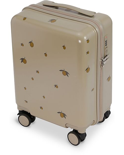 Konges Slojd Trolley Limoni - Beige - Dimensione Cabina 45x30x21cm Borse da Viaggio